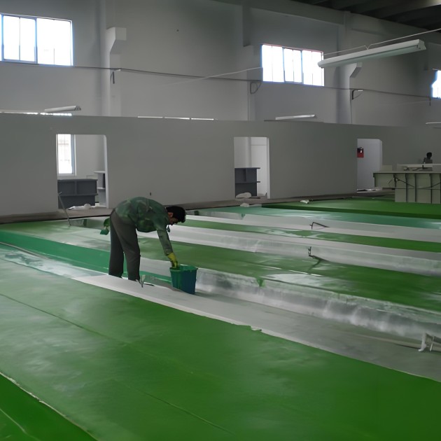 永城防腐防静电地坪,防腐防静电自流平地坪产品图3